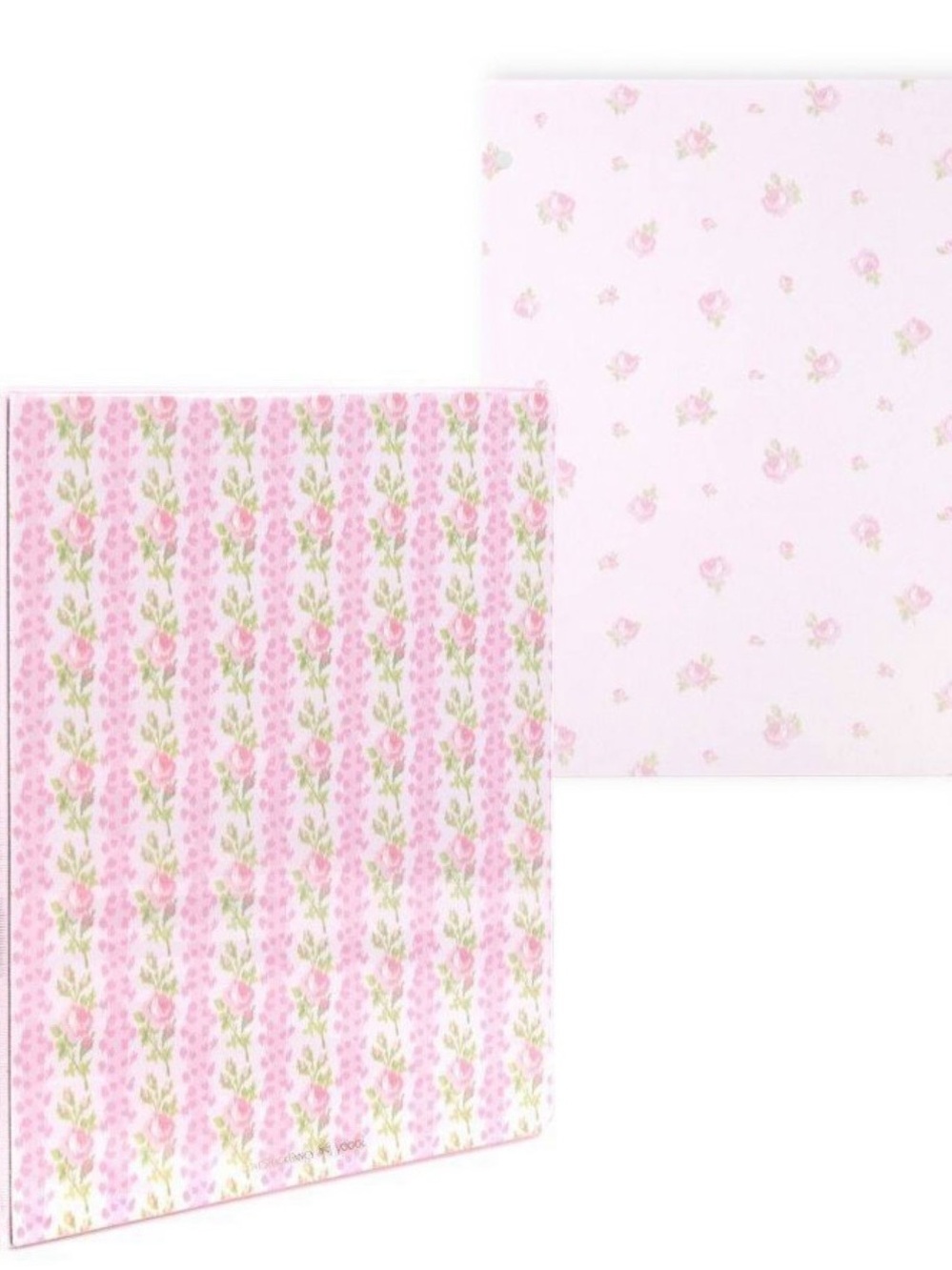 LoveShackFancy Pink Floral Decorative Binder